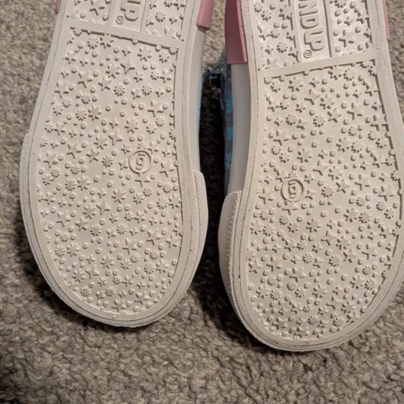 Bluey Kids High-Top Sneakers - Light Blue and Pink - Picture 10 of 11